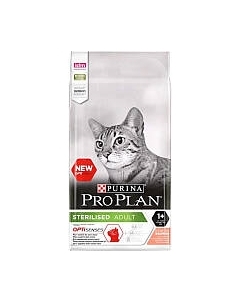 Сухой корм для кошек Pro Plan Sterilised Sensitive Adult OptiSenses с лососем Pro plan