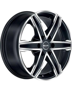 Литой диск MAK King 6 16x6.5" 6x125мм DIA 74.1мм ET 50мм Ice Black Мак