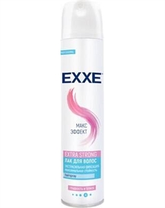 Лак для укладки волос Exxe экстрасильная фиксация