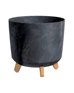 Вазон Prosperplast Gracia Tubus Beton Effect / DGTL300LE-S433