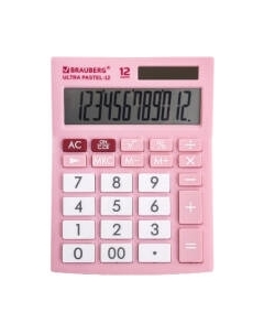 Калькулятор Brauberg Ultra Pastel-12-PK / 250503