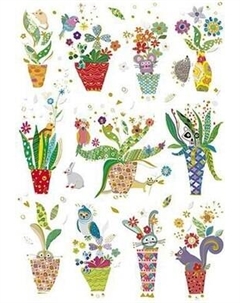 Открытка Turnowsky Вазы с цветами MO7332