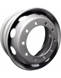 Штампованный диск Tracston YN06TB25 22.5x9" 10x335мм DIA 281мм ET 175мм Серебро