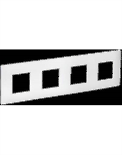 Рамка для выключателей и розеток IEK Skandy SK-M42-K01 Iek