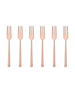 Набор десертных вилок Sambonet Rock Copper 18/10 PVD / 52762CA5