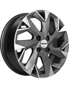 Литой диск Carwel Ильмень 1508 Vesta 15x6" 4x100мм DIA 60.1мм ET 50мм AGR