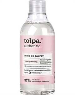 Тоник для лица Tolpa Authentic
