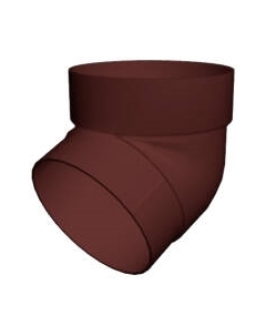 Колено трубы водосточной Grand Line Стандарт ПВХ 67 градусов Grand line