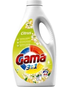 Гель для стирки GAMA Citrus с ароматом цитруса Gama