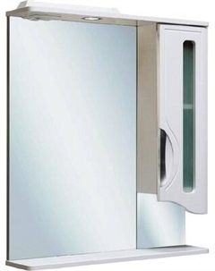 Шкаф с зеркалом для ванной Runo Толедо 65 правый