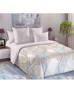 Комплект постельного белья Моё бельё Евро Абстракция / 66089/1