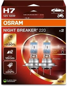 Комплект автомобильных ламп Osram 64210NB220-2HB