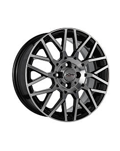 Литой диск X'trike X-125 16x6.5" 4x108мм DIA 63.35мм ET 45мм BKFP
