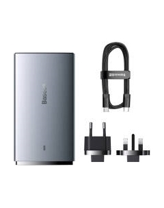 Зарядное устройство сетевое Baseus GaN5 Pro Ultra-Slim 65W + кабель Type-C to Type-C / CCGP150113