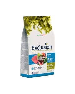 Сухой корм для собак Exclusion Monoprotein Small Tuna Noble Grain для мелких пород / NGATS02