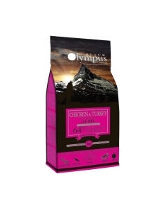 Сухой корм для собак Black Olympus Для щенков всех пород курица и индейка с бурым рисом Black olympus