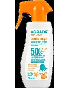 Лосьон солнцезащитный Agrado Sunscreen Lotion SPF50+ Kids