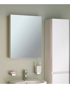 Шкаф с зеркалом для ванной Runo Лада 50