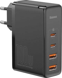 Зарядное устройство сетевое Baseus GaN5 100W 2xUSB-C/2xUSB-A / BAS-P10110302827Z1