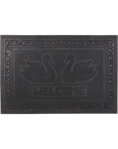Коврик грязезащитный No Brand Лебеди 40x60 No brand