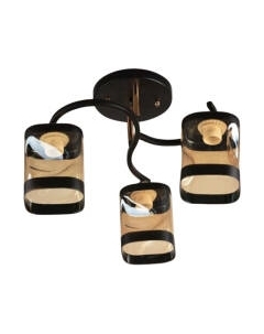 Потолочный светильник Mirastyle BL-15052/3 BK+FG