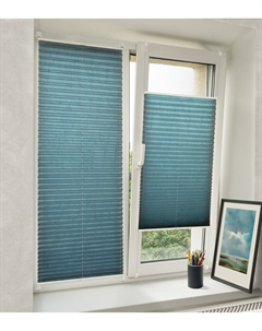 Штора плиссир. СПШ-35602 43/160 Crush маренго РБ Delfa