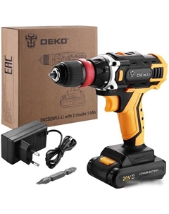 Дрель-шуруповерт DKCD20FU-Li SET 1 063-4176 (с 1-им АКБ) Deko