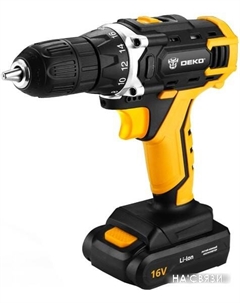 Дрель-шуруповерт DKCD16FU-Li 063-4098 (с 1-им АКБ, кейс) Deko