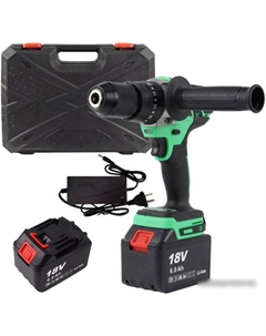 Ударная дрель-шуруповерт Green Impact 18V 063-4046 (с 2-мя АКБ, кейс) Zitrek