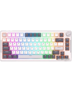 Клавиатура RK-H81 RGB (белый, RK Cyan) Royal kludge