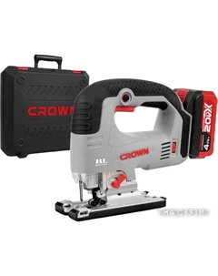 Электролобзик CT25003HX-4 BMC (с 2-мя АКБ) Crown