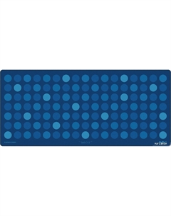 Коврик для стола Bokeh Deskmat Mystic Indigo (синий) Nuphy