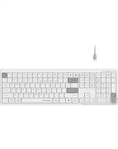 Клавиатура Fstyler FBX55C (белый) A4tech