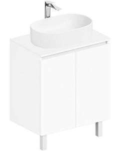 Тумба под умывальник M80LW0LWS-LDSPW (белый) Зов