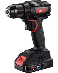 Ударная дрель-шуруповерт CZ20-2A4 (с 1-им АКБ, сумка) Deli