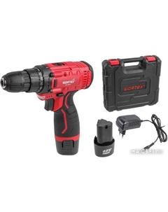 Дрель-шуруповерт LX BD 1215 Li 0329353 (с 2-мя АКБ, кейс) Wortex