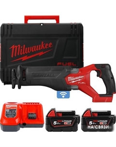 Сабельная пила Fuel M18 M18ONEFSZ-502X 4933478294 (с 2-мя АКБ, кейс) Milwaukee