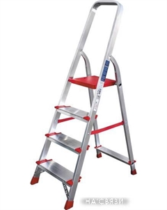 Лестница-стремянка NV 3117 (4 ступени) Новая высота