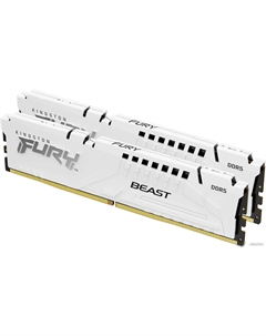 Оперативная память FURY Beast 2x16ГБ DDR5 6000 МГц KF560C30BWK2-32 Kingston