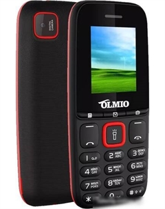 Кнопочный телефон Olmio A15 (черный)