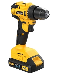 Дрель-шуруповерт EDC120 (с 2-мя АКБ) Deli