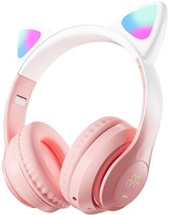 Наушники Cat EP-W10 (розовый) Miru