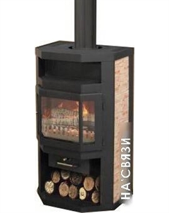 Печь-камин Ока Мета-бел