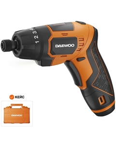 Электроотвертка DAA 3620Li Plus (с АКБ, кейс) Daewoo power