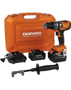 Ударная дрель-шуруповерт DAA 2161Li (с 2-мя АКБ, кейс) Daewoo power