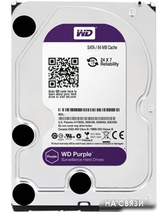 Жесткий диск Purple 1TB (10PURX) Wd
