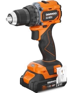 Дрель-шуруповерт DAA 4021Li Set (с 2-мя АКБ, кейс) Daewoo power