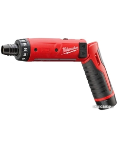 Электроотвертка M4 D-202B 4933440475 (с 2-мя АКБ) Milwaukee