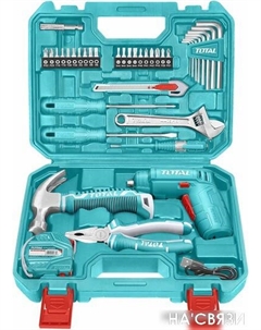 Электроотвертка THKTHP10386 (кейс, набор оснастки) Total