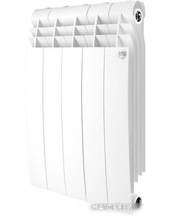 Биметаллический радиатор BiLiner 500 Bianco Traffico (13 секций) Royal thermo